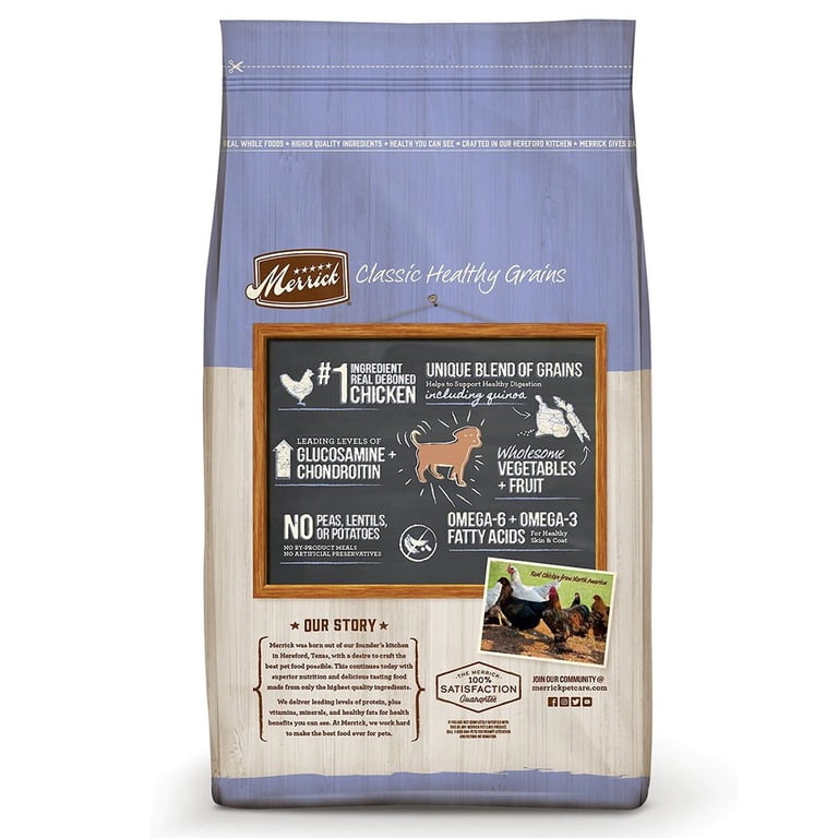 Merrick Classic Puppy Recipe Dry Dog Food, 4 lbs