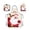 A, variant on OANLKGI 3PCS Christmas Kitchen Set 23.62 x 31.50 IN Snowman Buffalo Plaid Set Apron Oven Mitt and Pot Holder Textile Collection for Cooking Serving Winter Holiday Kitchen Decoration Multicolor