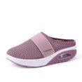 thumbnail image 1 of Fashion Solid Color Open Toe Slide Slippers Breathable Mesh Comfortable Beach Sandals Non Slip Lightweight Platform, 1 of 6