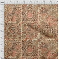 thumbnail image 4 of oneOone Cotton Poplin Light Brown Fabric Asian Quilting Supplies Print Sewing Fabric By The Yard 56 Inch Wide, 4 of 4