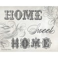 thumbnail image 3 of Babbitt, Gwendolyn 24x20 Black Modern Framed Museum Art Print Titled - Home Sweet Home IV, 3 of 5