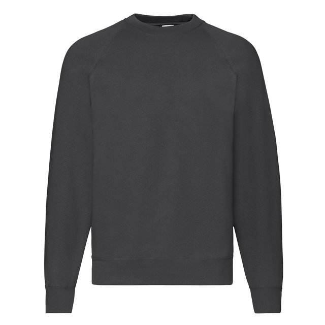 Fruit Of The Loom Mens Classic 80/20 Raglan Sweatshirt