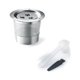 thumbnail image 1 of Joefnel K Cups Cápsulas de café reutilizables para cafetera Ninja Dual Brew, filtros accesorios de café compatibles con Ninja CFP201 CFP301 Dual Brew Pro Machine (1 paquete), 1 of 5