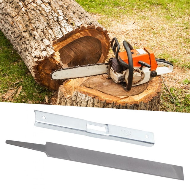 Fosa Sharpening Flat File ,2pcs Universal Chainsaw Sharpening Tool Kit Chain Saw Depth Gauge Flat File Set, Depth Gauge