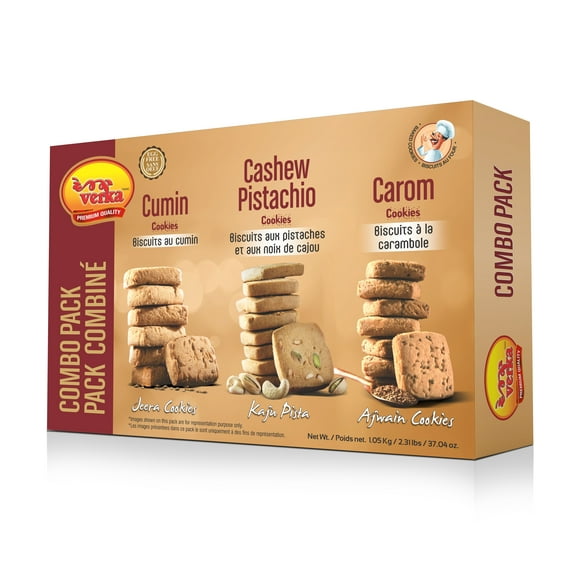 Verka Cookies Combo Pack, 1.05 kg