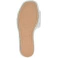 thumbnail image 4 of Journee Collection Womens Sunlight Slip On Open Toe Slide Slippers, 4 of 6