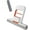 1pcs, variant on Mini Foldable Desktop Mop, No Wash Lazy Mops, Self-Wringing & Portable, Self-Squeeze Small Mops for Bathroom Kitchens Desktop Glass