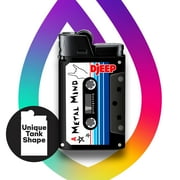 DJEEP Pocket Lighters, LIMITED EDITION Collection Lighters, 4 Count Pack of Lighters