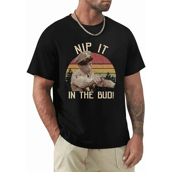 The Andy Griffith Show Barney Fife Nip It In The Bud Quote Unisex T-Shirt