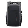 thumbnail image 3 of Mochila urbana Genérica QIQI-FXW001 YPM1109 color negro diseño lisa 25L, 3 of 8