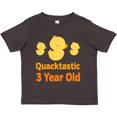 thumbnail image 3 of Inktastic 3rd Birthday Duck Quacktastic 3 Year Old Boys or Girls Toddler T-Shirt, 3 of 5
