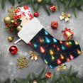 thumbnail image 6 of Christmas Lamp Light Post Christmas Stockings Xmas Stocking for Family Holiday Season Party Decorations, 6 of 8