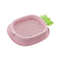 thumbnail image 3 of Macetero de hierba para gatos, bandeja de guardería, hidropónico sin suelo, bandeja de aperitivos para gatos, bandeja de plantación para oficina, Rosa, 3 of 8