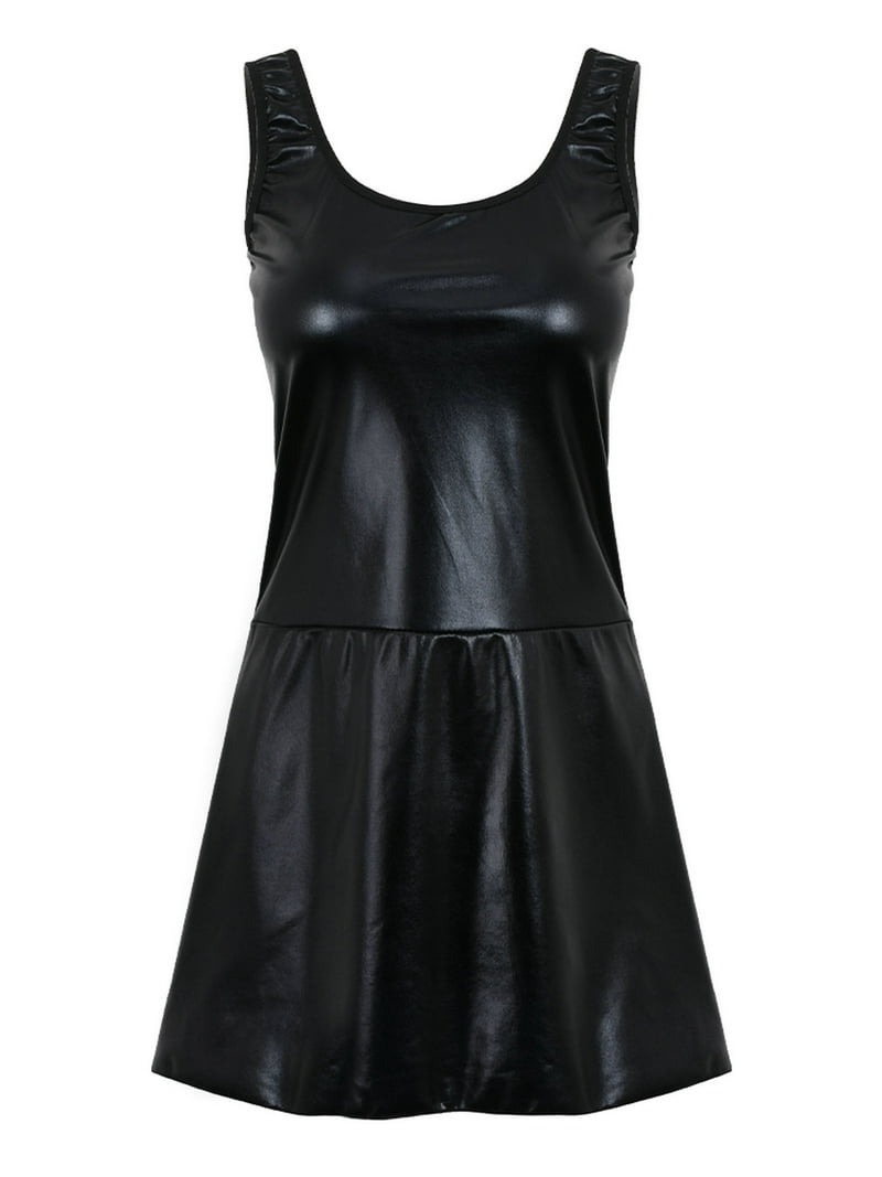 chinese dress ladies Petal and Pup Carly Faux Leather Mini Skirt