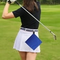 thumbnail image 2 of Unique Bargains 1 Pc Soft Waffle Pattern Golf Towel 15.75"x15.75" Blue, 2 of 6