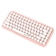 thumbnail image 4 of Teclado inalámbrico Bluetooth 308i con teclas redondas para juegos y 84 teclas para portátil Rosado, 4 of 9