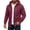 Wine, variant on Vxararl Casual Hoodies for Men Casual Fashion Sports Hooded Jacket Tops Tactical Jackets with Zipper Pockets Long Sleeve Sweatshirt Zip Up Hoodie Men Green S