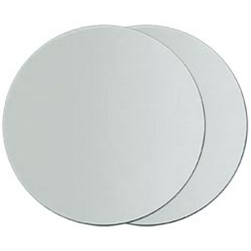 Bulk Buy Darice Round Glass Mirror 3" 2/Pkg 161344 (6Pack) Walmart