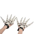 thumbnail image 2 of Dedos Articulados De Halloween, Extensiones De Dedos Articulados Ampliamente Aplicables DIY Plástico Duradero Interesante Para Juegos De Rol ANGGREK manos blancas, 2 of 8