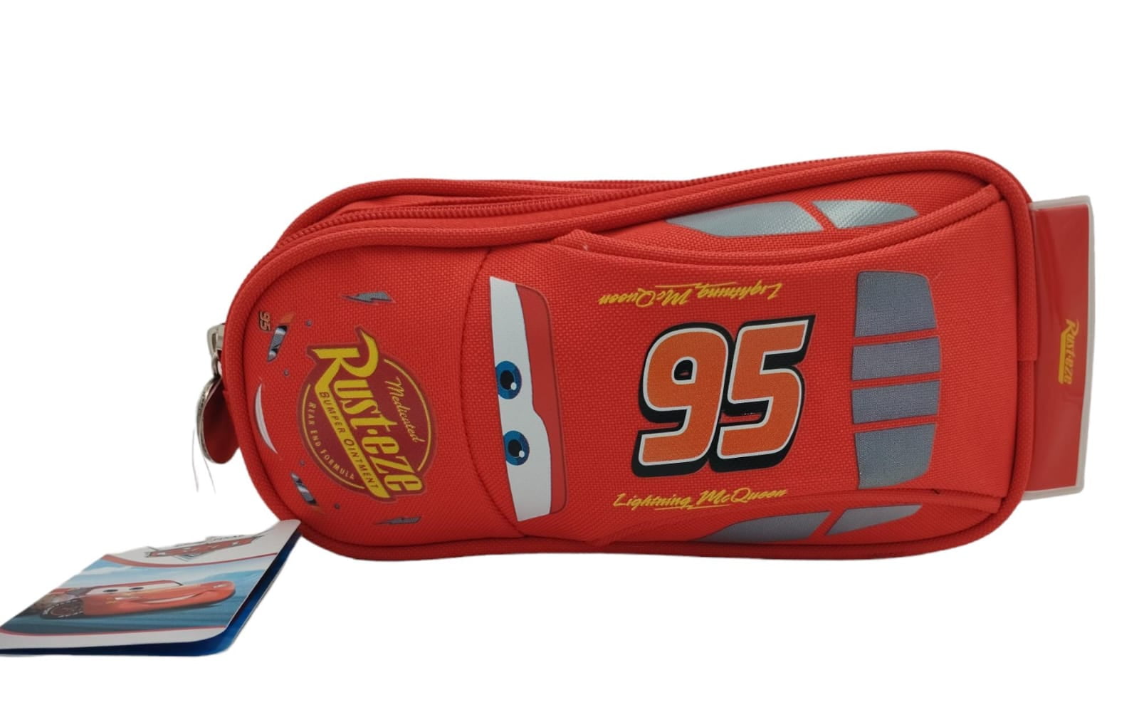 Lapicera Escolar Triple Ruz Cars Rayo McQueen Ruz Figura 93435 ...