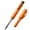 Orange, variant on Precision Carpenter Pencils Fine Point Construction Marking Woodworking Layout Red with Sharpener