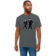 thumbnail image 2 of Laurel & Hardy Dancing Classic Comedy T-Shirt, 2 of 6