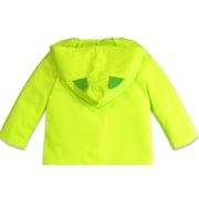 Disney Monsters Inc. Toddler Boy or Girl Cosplay Hooded One Piece Mike Lime Green