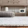 thumbnail image 4 of SAFAVIEH Ebony Adam Floral Area Rug, Grey/Ivory, 6' x 6' Square, 4 of 8