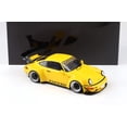thumbnail image 2 of 2024 Porsche 911 (964) RWB "Qeema" Yellow 1/18 Model Car by GT Spirit, 2 of 11