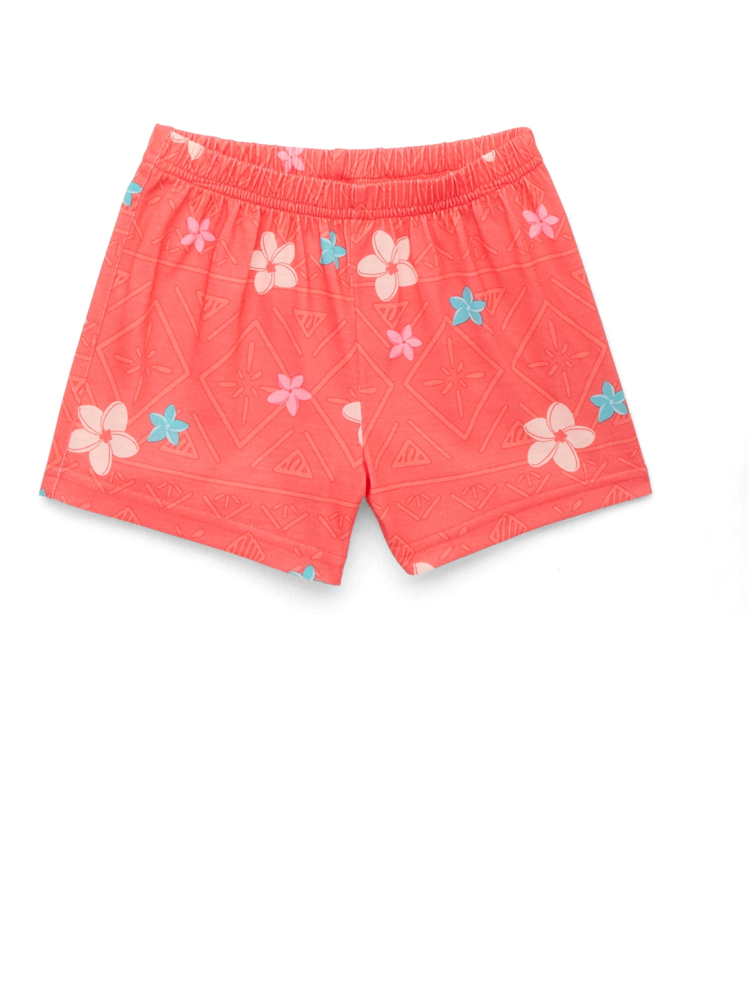 Moana Girls Top and Shorts Pajama Set, 2-Piece, Sizes 4-12