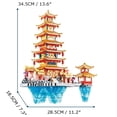 thumbnail image 2 of TzFioy Penglai Asgard Micro Brick Building Set (5146 Pieces) – Oriental Architecture Model Educational Toy Gift for Kids and Adults, 2 of 5