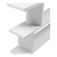 thumbnail image 3 of Moe's Home Miri 3 Shelf Wood Bookcase in White, 3 of 3
