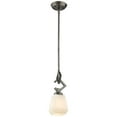 thumbnail image 1 of Beaumont Lane Pendentif en Verre Opale en Acier Vieilli, 1 of 6