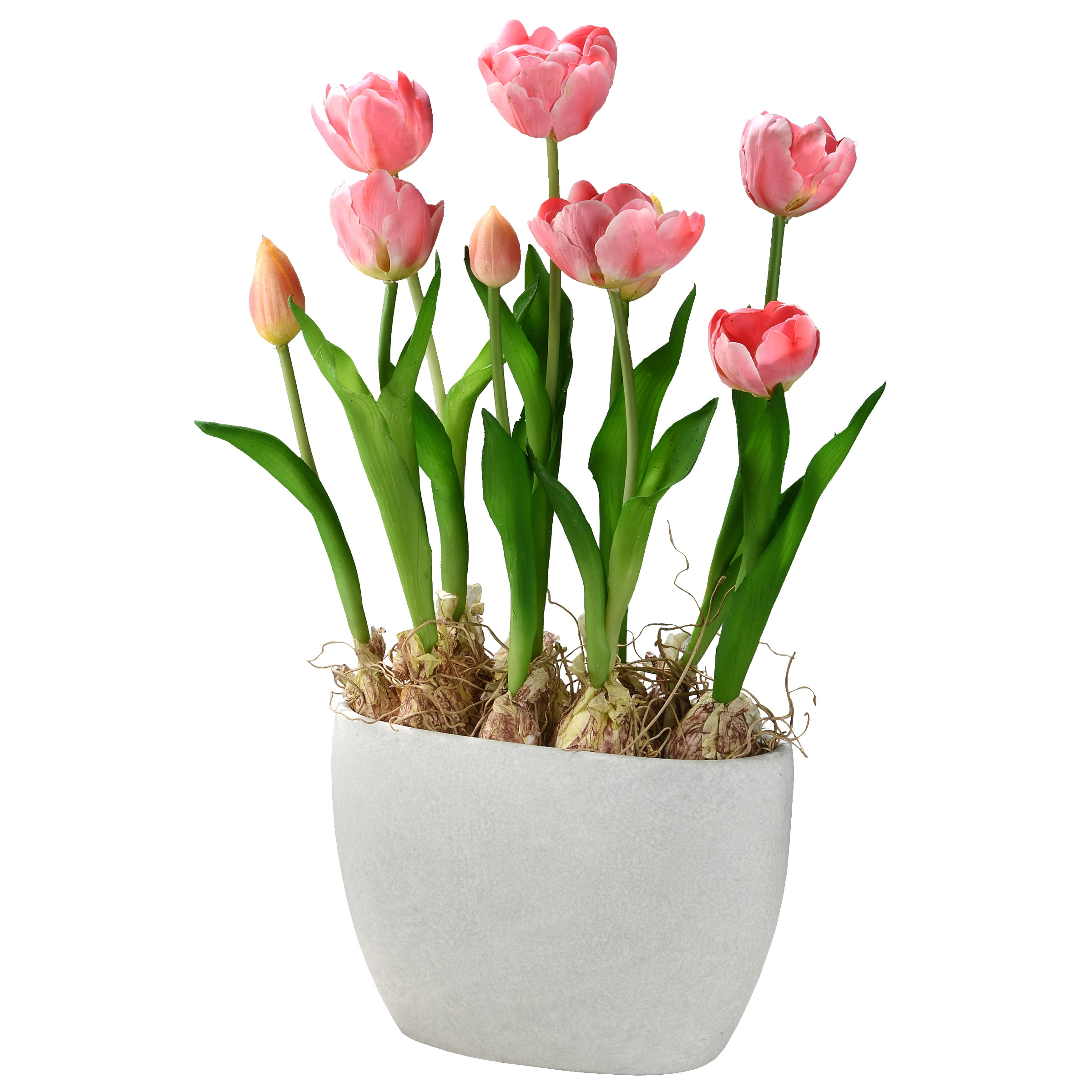 18.5" Pink Tulip Flowers