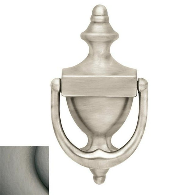 Baldwin 0102151 4 in. Center to Center Colonial Knocker, Antique Nickel