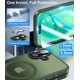thumbnail image 2 of Funda Meifigno diseñada para iPhone 16 Plus 6.7'' verde, 2 of 5