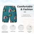 thumbnail image 5 of Lsque Mens Swim Trunks Dachshund Dog Pattern - Bathing Suit Compression Liner - Beach Swim Shorts Swimwear - (S-3XL) - Stretch Quick Dry -Large, 5 of 9