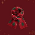 thumbnail image 2 of Women's Warm Christmas Tree Knitted Scarf - Cozy Neck Gaiter for Holiday Style and Comfort, 2 of 3