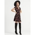 thumbnail image 6 of Jessica Simpson Women's Leah Ruched Mini Dress with Puff Sleeves, Sizes XS-XL, 6 of 6