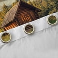 thumbnail image 4 of Homewish 3D Rustic Bear Black Out Curtains for Teen, Hippie Rustic Cabin Curtains Pack of 2 (42x63 Each), Countryside Bedroom Curtains, Blackout Curtains Room Decor, 4 of 6