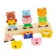 thumbnail image 4 of Bloques apilables de madera para desarrollar habilidades motoras finas, juguetes educativos, juego de combinación, actividad de aprendizaje para niños, 4 of 9