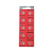500-Pack LR41 / AG3 Toshiba Alkaline Button Batteries