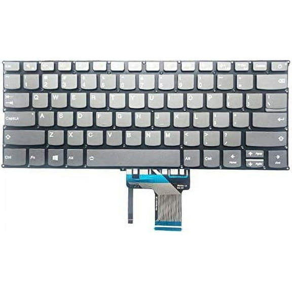 New US Black English Backlit Laptop Keyboard (Without palmrest) Replacement for Lenovo IdeaPad 720S-13IKB 720S-13ARR 81A8 81BV Light Backlight