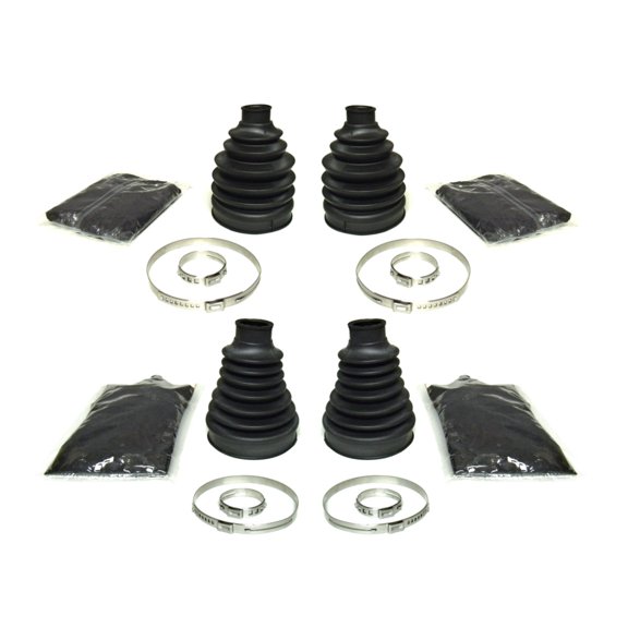 CV Boot Set for Can-Am Outlander Renegade 705401355 705400417, Front, Heavy Duty