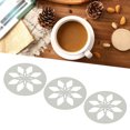 thumbnail image 4 of Cup Coasters, Metal Coasters Cute Shape  For Bars For Home, 4 of 8