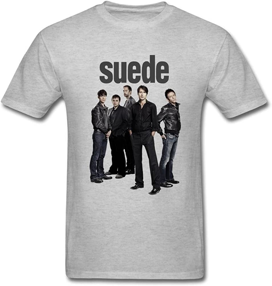 Cntjc Men S Suede Band T Shirt S Walmart Com