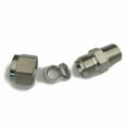 thumbnail image 3 of 304 Stainless Steel Double Ferrule Compression Connector 8mm 10mm 12mm 1/8" 1/4" 3/8" 1/2" NPT Pipe Fittings Variable Diameter, 3 of 3