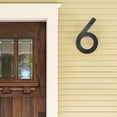 thumbnail image 6 of Modern Metal House Numbers for Outside Address Signs, Rustproof Weather Resistant Door Numbers for Home, Apartments, Garages, Mailboxes, 6 of 7