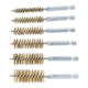 thumbnail image 1 of Cepillo De Limpieza A Prueba De óxido Cepillos De Limpieza De Alambre Torcido 6 Piezas 4 Pulgadas Con Vástago Hexadecimal De 1/4 Pulgadas, Diferentes Tamaños Para, 1 of 7