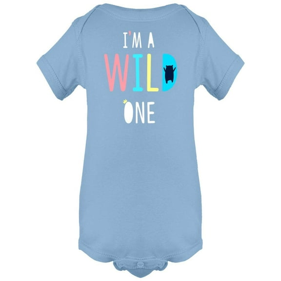 I'm A Wild One Bodysuit Infant -Image by Shutterstock,  12 Months